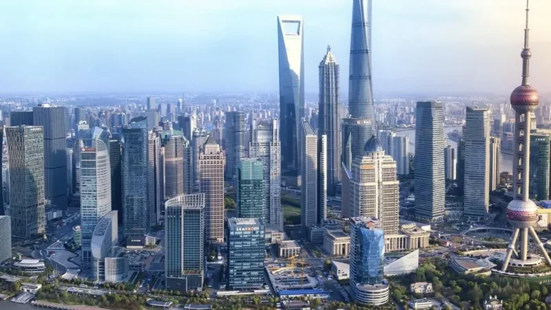Vue de Shanghai — destination de nombreux parcours de soins