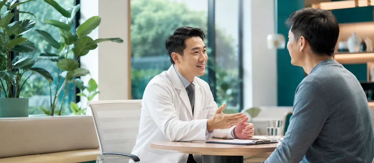 Consultation médicale chaleureuse — accompagnement francophone en Chine