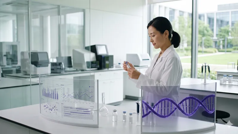 Laboratoire de recherche — analyse moléculaire et biomarqueurs du vieillissement